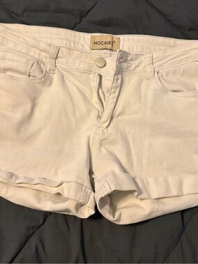 White Women's Jean Shorts